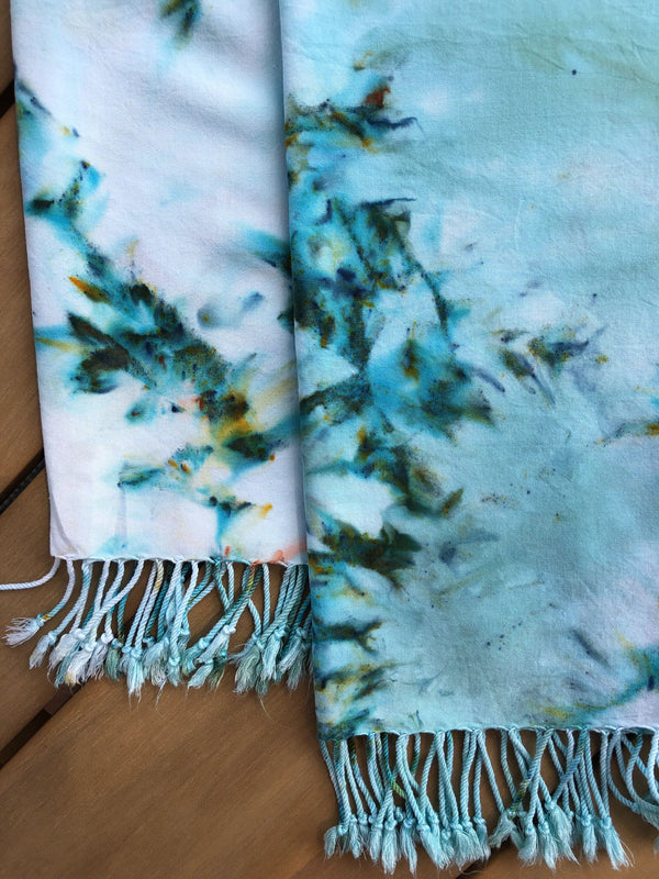 Dyed Sarong Swim Cover - 4