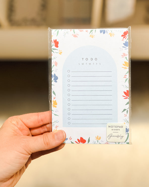 Meadows Pattern Small To Do List