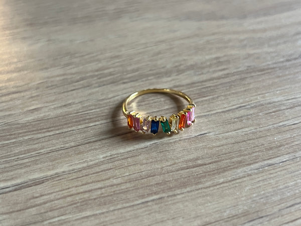 Pride Gemstone Rings - Gold