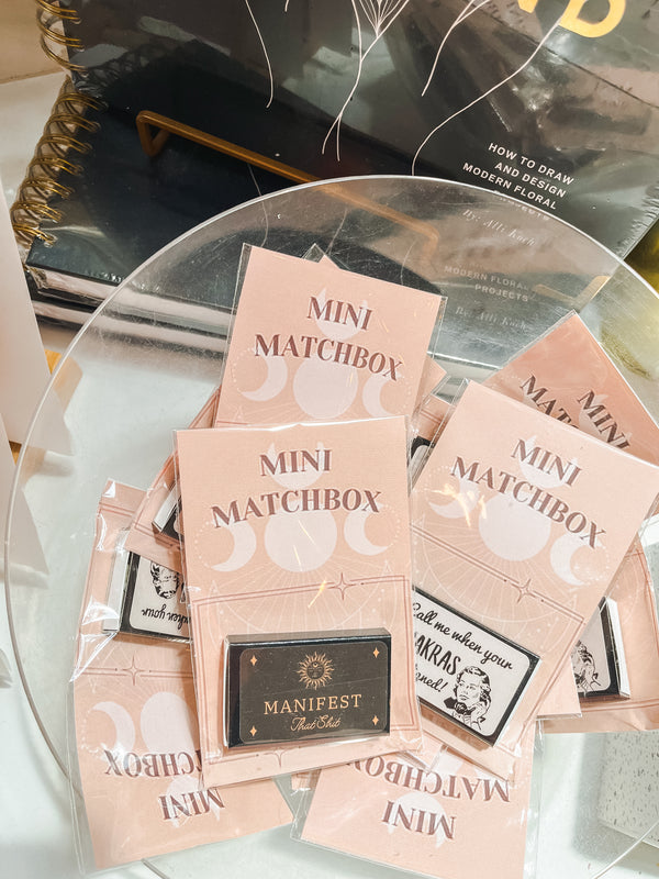 "Manifest That..." Mini Matchbox