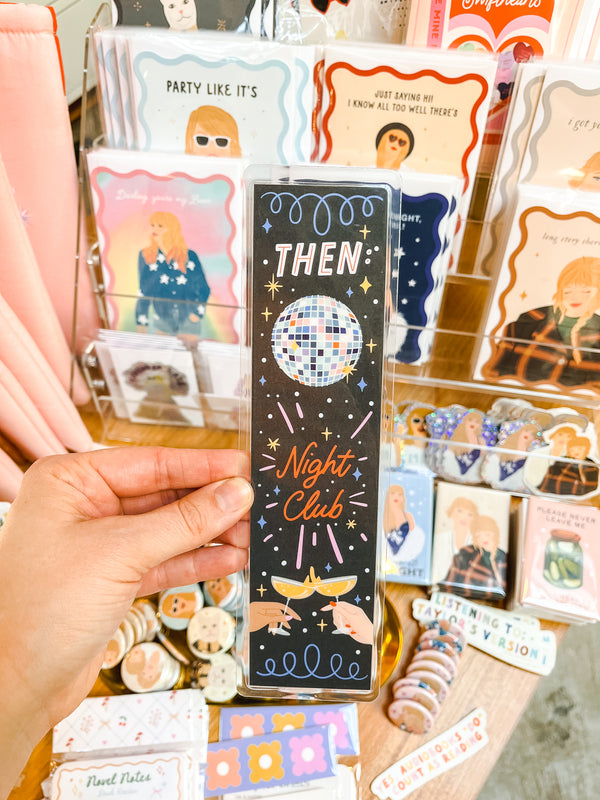 Clubs Then and Now Laminated Bookmark