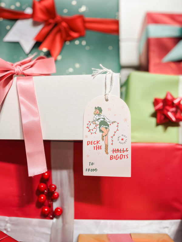 Deck the Bigots Holiday Gift Tag