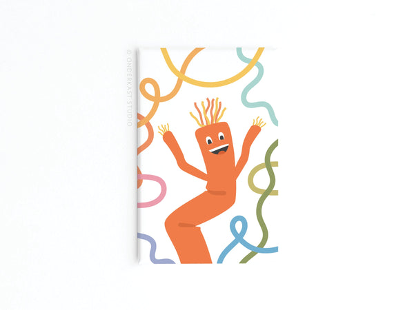 Wacky Waving InflatableTube Man Refrigerator Magnet