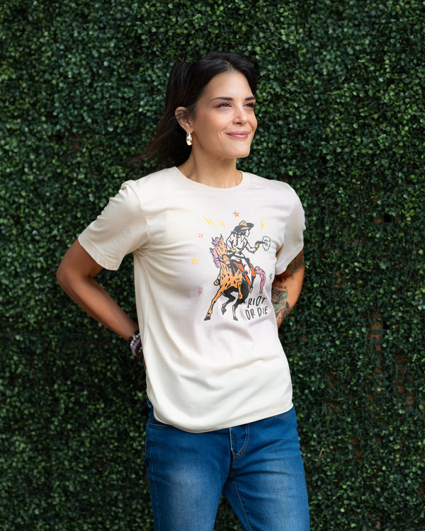 Girl Riot Society "Riot or Die" Full-Color Tee