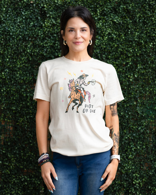 Girl Riot Society "Riot or Die" Full-Color Tee