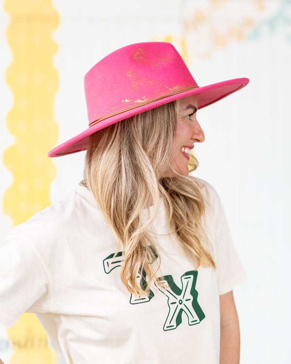 Texas "TX" Crop Tee