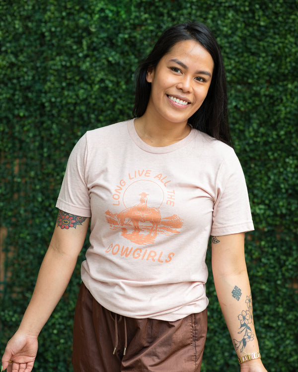 Girl Riot Society "Long Live Cowgirls" Tee