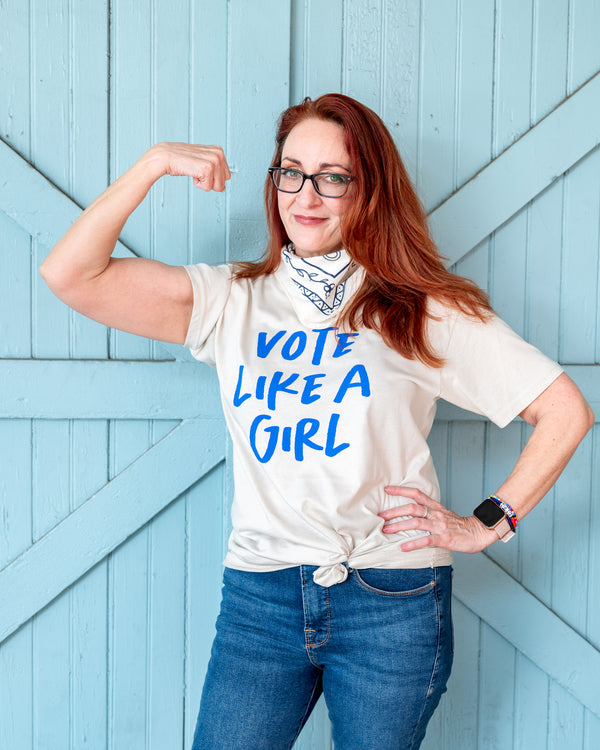 Vote Like a Girl Tee