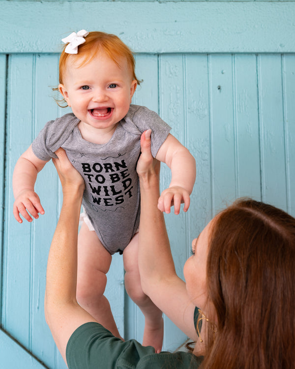 Born to Be Wild West Baby Onesie