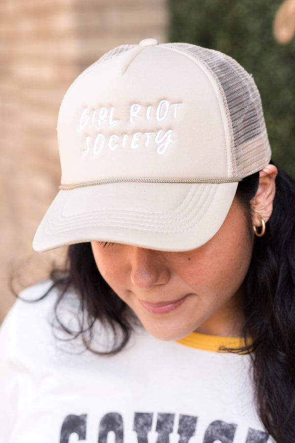 Girl Riot Society Trucker Hat - Wholesale