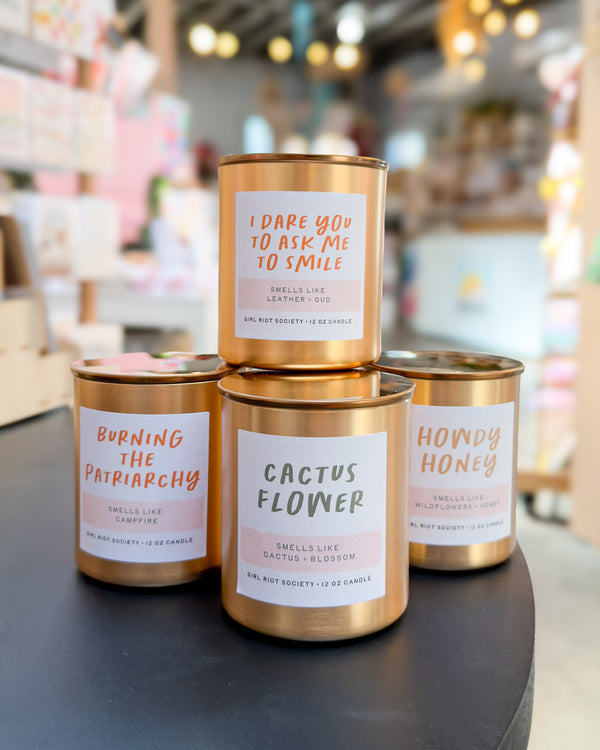 Burning the Patriarchy Candle