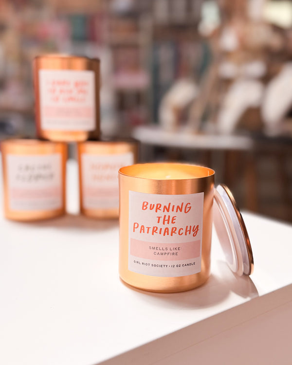 Burning the Patriarchy Candle