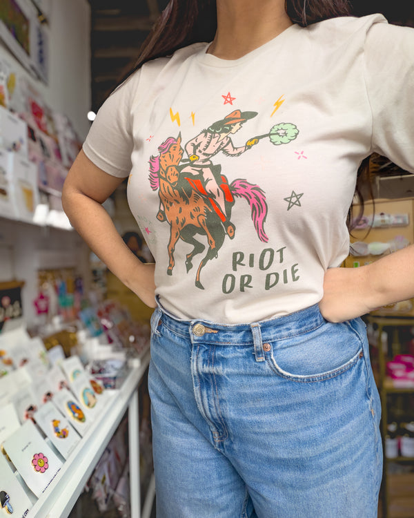 Riot or Die Full-Color Tee
