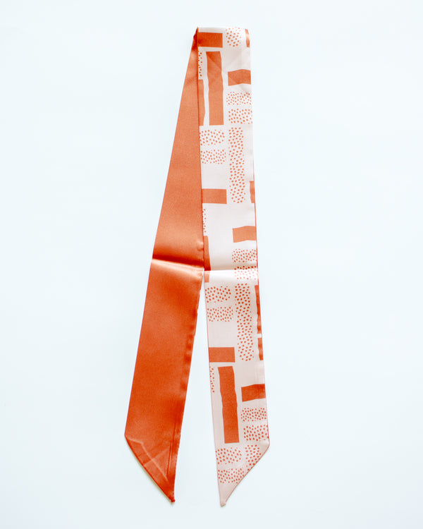 Brick by Brick Skinny Scarf