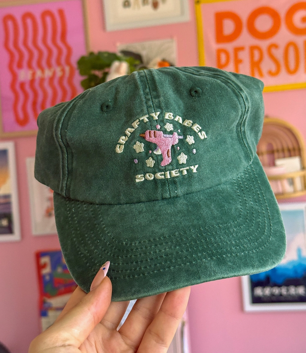 Crafty Babes Society Baseball Hat