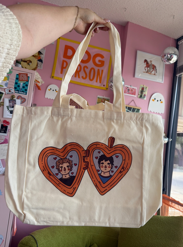 Heated Rivalry Canvas Tote Bag