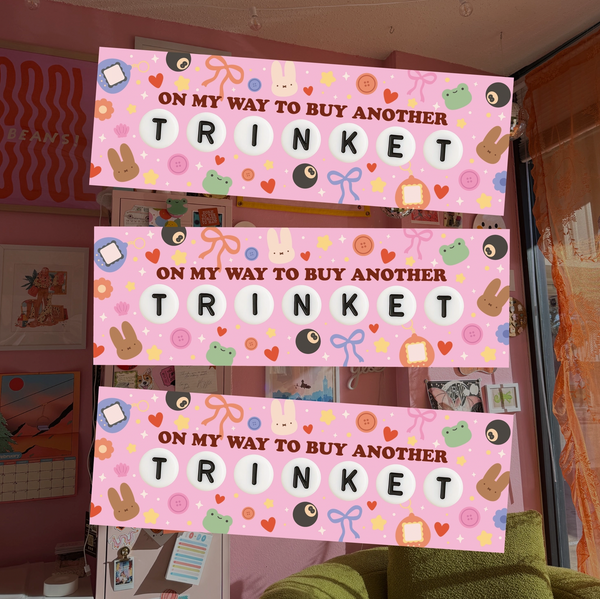 Buying A Trinket Magnetic Bumper Sticker