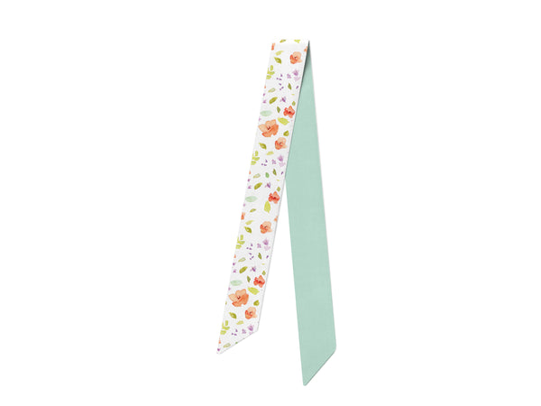 Floral Skinny Scarves