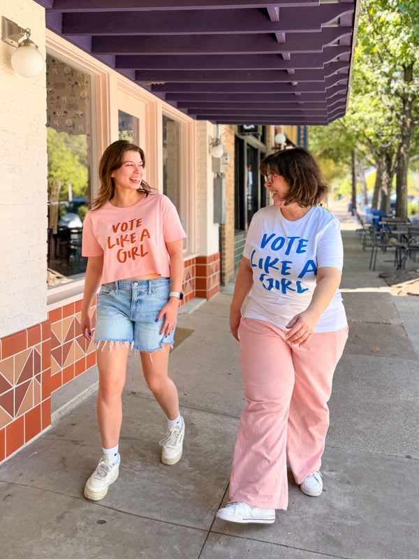 Vote Like a Girl Tee