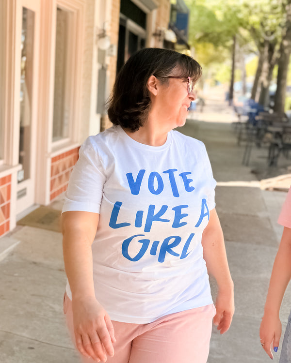 Vote Like a Girl Tee