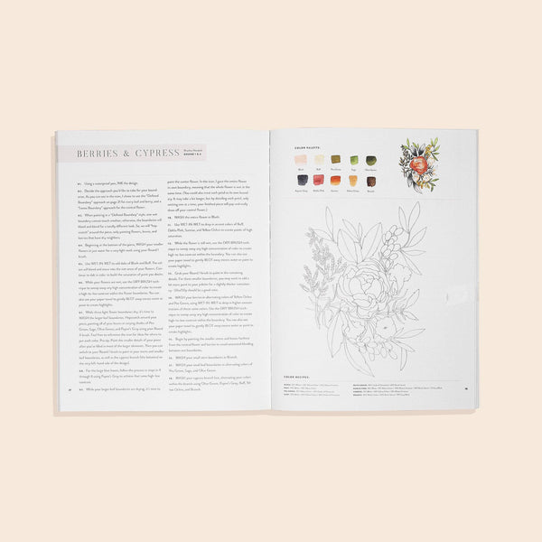 Watercolor Workbook - Botanicals