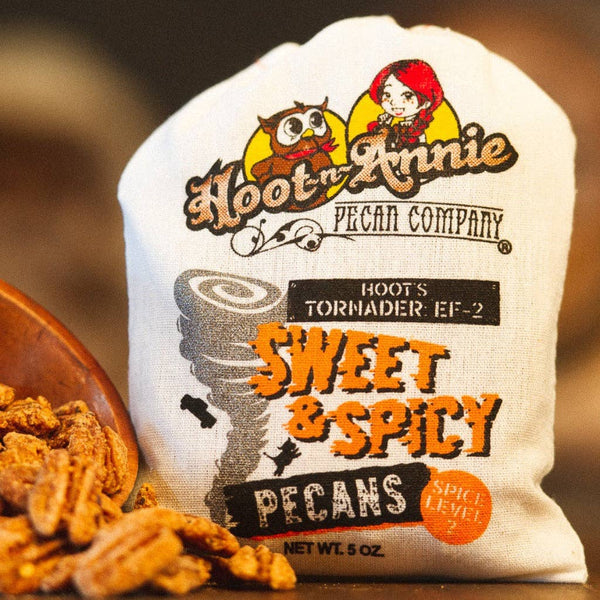 Sweet-n-Spicy Candied Pecans | Hoot's Tornader: EF-2