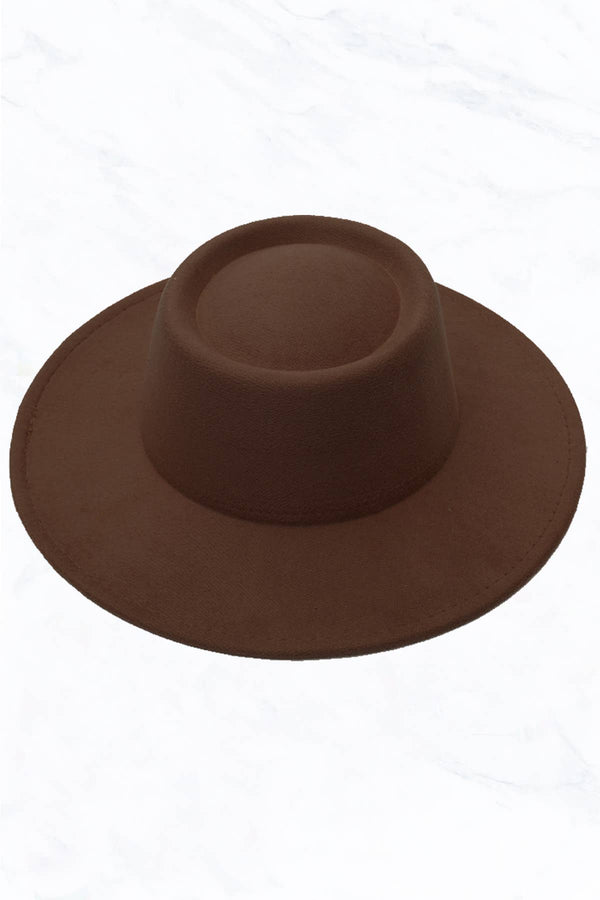 Concave Top Jazz Fedora Hat