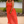 Load image into Gallery viewer, Barcelona Swiss Dot Maxi Dress - Coral
