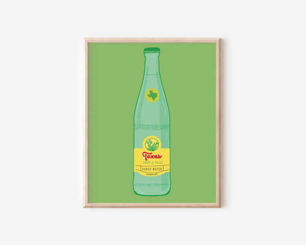 Texas Topo Chico Art Print - 1