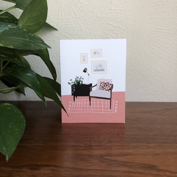 Plant Lady Greeting Card