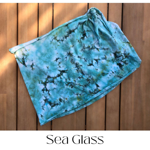 Dyed Short Cotton Sarong - 5