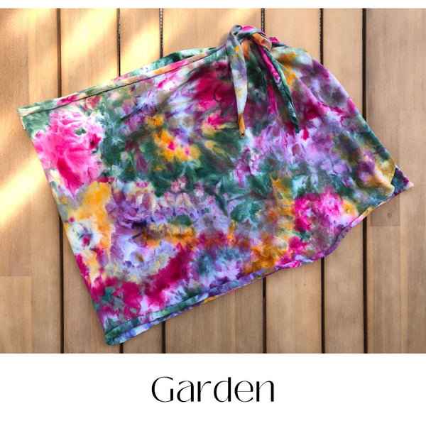 Dyed Short Cotton Sarong - 7