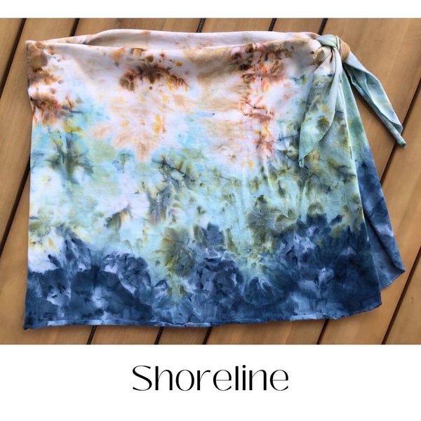 Dyed Short Cotton Sarong - 8