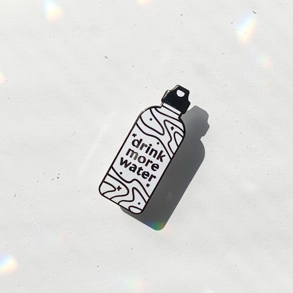 Drink More Water Hard Enamel Pin - 3