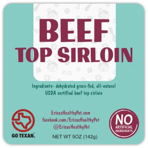 Beef Top Sirloin Dog Treats - 1