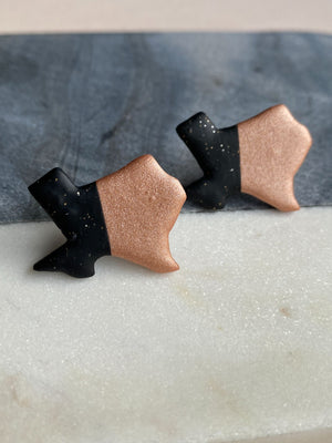 Texas Pride Chic Stud Earrings - 1