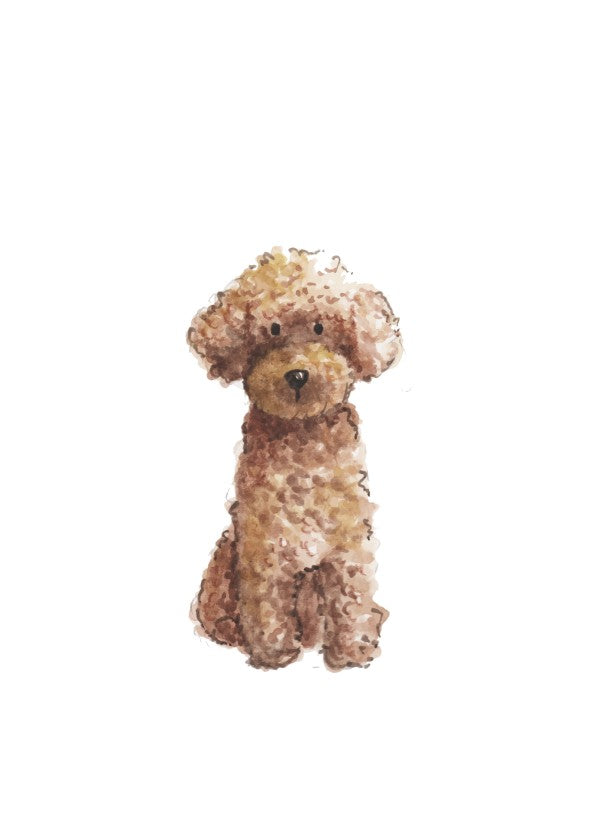 Mini Poodle Print