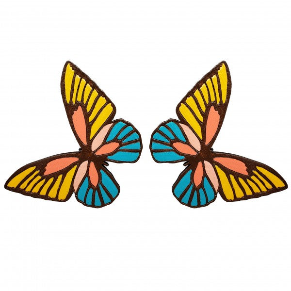 Oversized Butterfly Studs