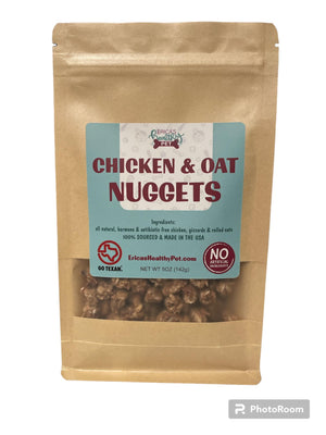 Chicken & Oat Nuggets Dog Treats - 1