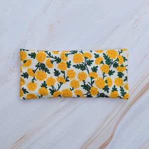 Dianthus Yellow Rifle Paper Co Eye Pillow - Unscented - 1