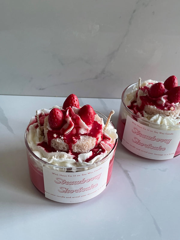 Strawberry Shortcake Dessert Candle - 2
