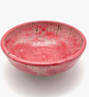 Hot Pink Speckled Bowl - 1
