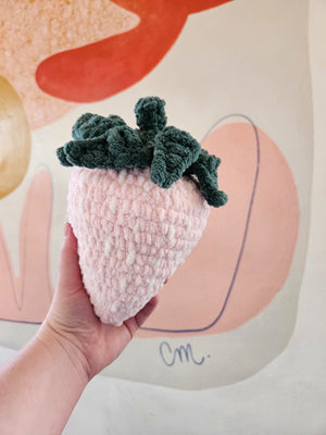 Crochet Strawberry Plushie - 1