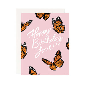 Happy Birthday Love Greeting Card - 1