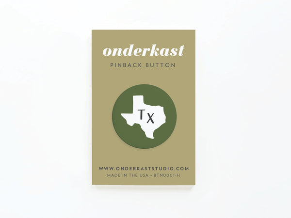 TX Pinback Buttons