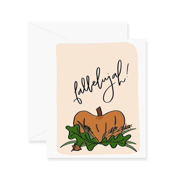 Fallelujah Greeting Card