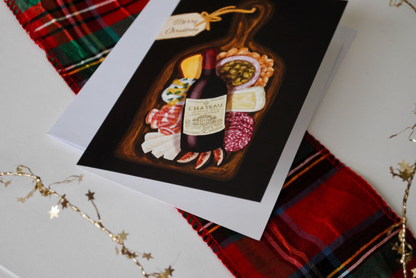 Christmas Cab & Charcuterie Card - 3