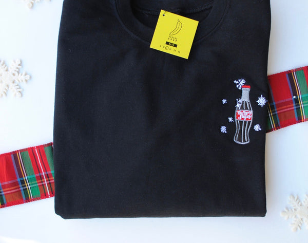 Black Magic of Sugar Embroidered Holiday Sweatshirt - 2