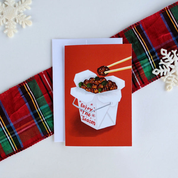 Tis the Season for Takeout Card - 2