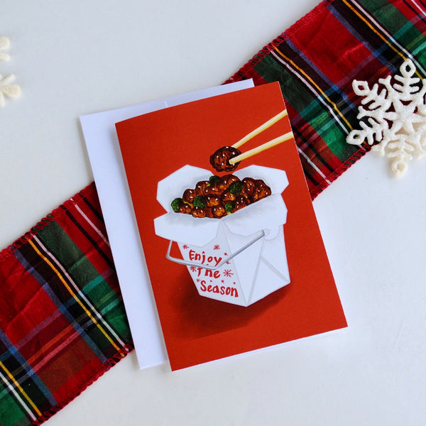 Tis the Season for Takeout Card - 1